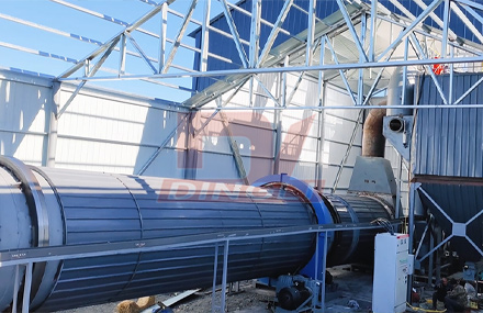 Shaanxi Shenmu Coal Slime Drying Production Line