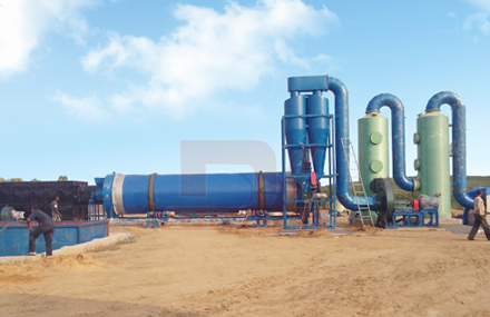 Congo Chicken Manure Drying Production Line