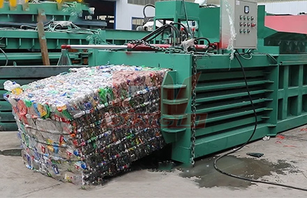 Can baling machine