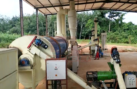 Coted d'Ivoire Chicken Manure Drying Plant